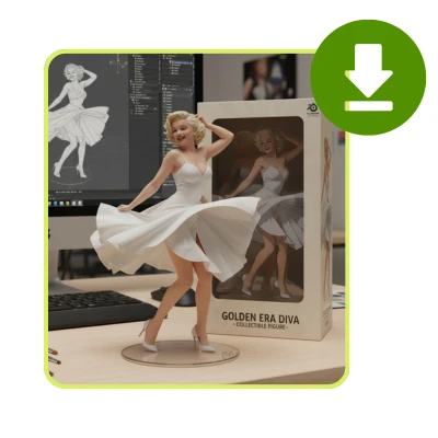 مولد تماثيل الحركة بالذكاء الاصطناعي: الخطوة 3: دع الذكاء الاصطناعي ينشئ ويشارك تمثالك الفريد