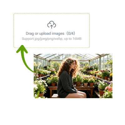 AI动漫生成器：步骤1 - 上传照片或输入提示