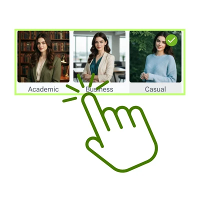 Générateur d’Avatar IA : Étape 2 : Choisissez un Style qui Vous Plaît