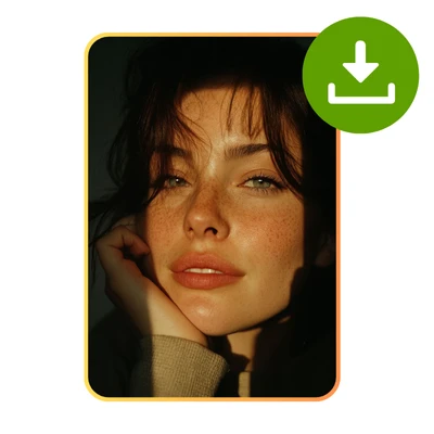 AI瑕疵去除器:步骤3 - 下载高清结果并随处分享