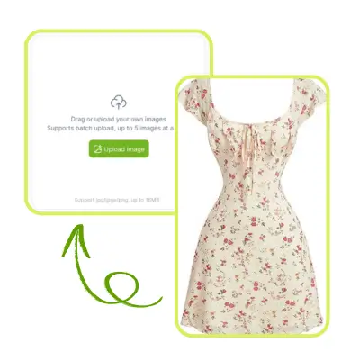 مغير الملابس بالذكاء الاصطناعي: الخطوة 2: حمّل أو اختر قطع الملابس