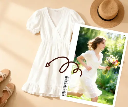 AI 平铺服装摄影 - 什么是 AI 平铺服装摄影？