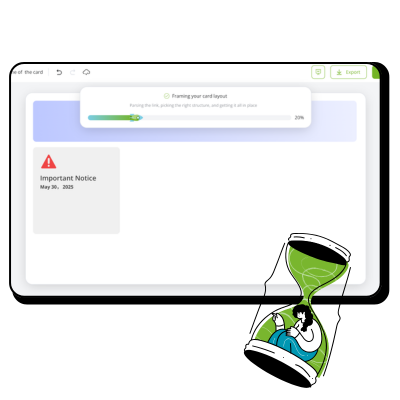 Генератор инфографики с ИИ: Шаг 2: Позвольте ИИ проанализировать и оформить инфографику
