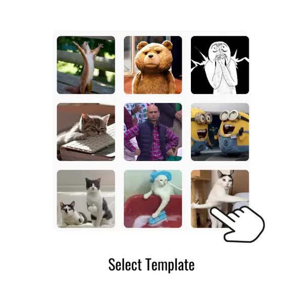 AI表情包生成器：步骤2：生成选项