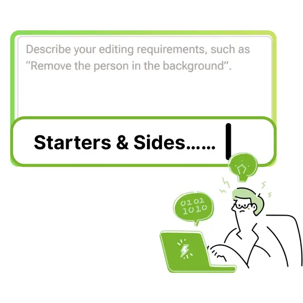 第1步：输入您的菜单内容