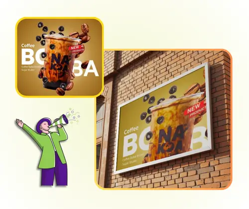 AI 样机生成器：宣传与广告物料