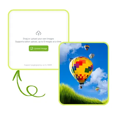 AI对象移除器：步骤1：上传你的照片