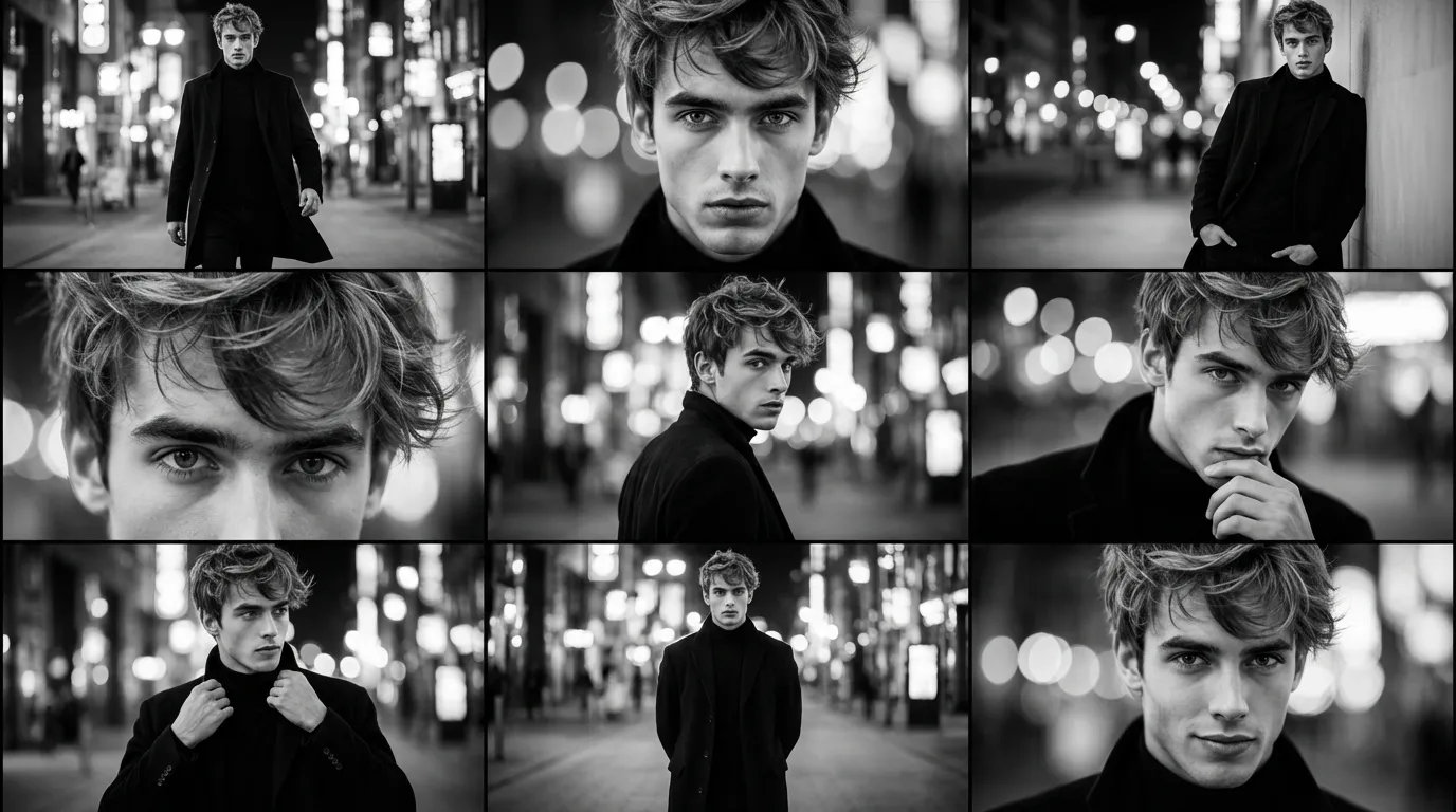 Пример AI Photo Grid Maker: Urban Noi до