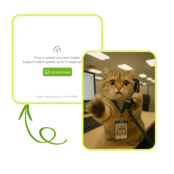 PNG Maker - 步骤1：上传图片到PNG Maker