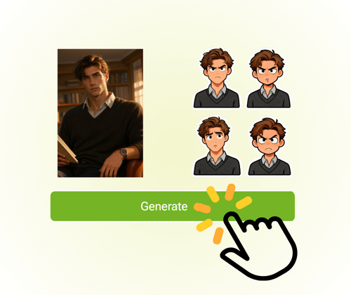 Aufklebererstellung mit einem Klick, keine Designkenntnisse erforderlich