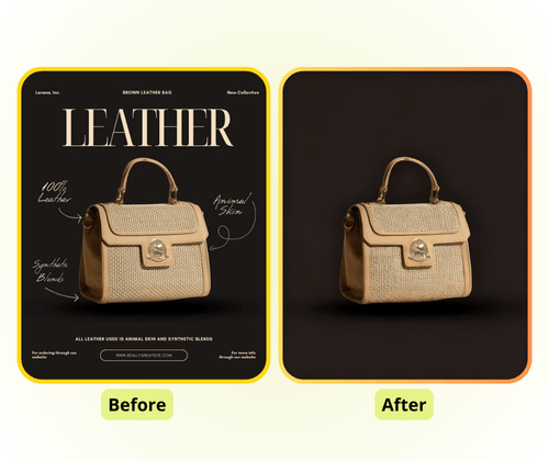 AI文字去除器:电子商务和产品图片