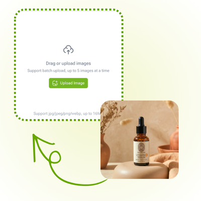 透明背景制作工具：步骤 1 - 上传您的图片