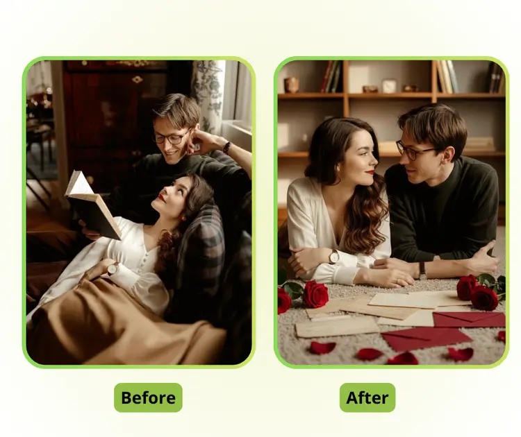情侣和个人的快速出图