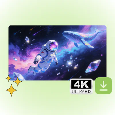 AI Wallpaper Generator - Step 3 – Generate and Download Your Wallpaper