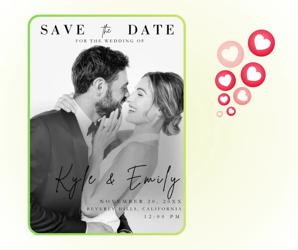 Generador de Fotos de Boda con IA: Crea Contenido para Redes Sociales e Invitaciones