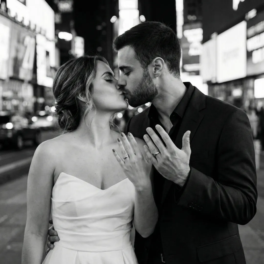 Wedding Photo Style: Medianoche - VisualGPT