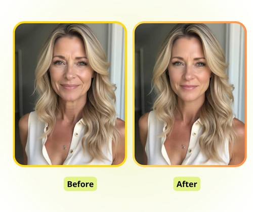 AI去皱工具:社交媒体完美自拍