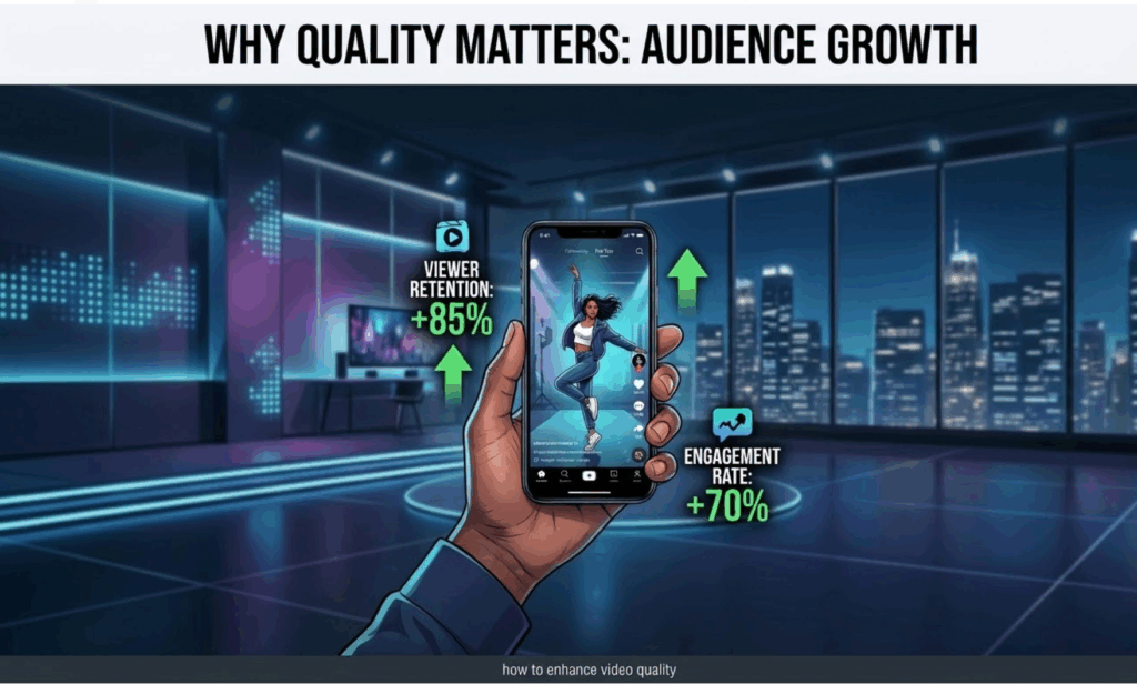 why quality matters: audience growth
