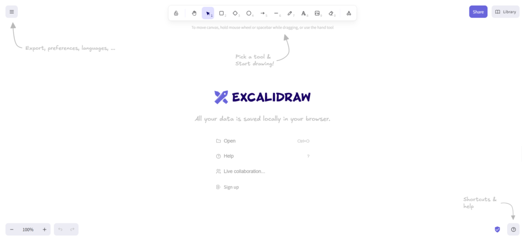 Excalidraw – Hand-Drawn Style Diagrams with a Personal Touch