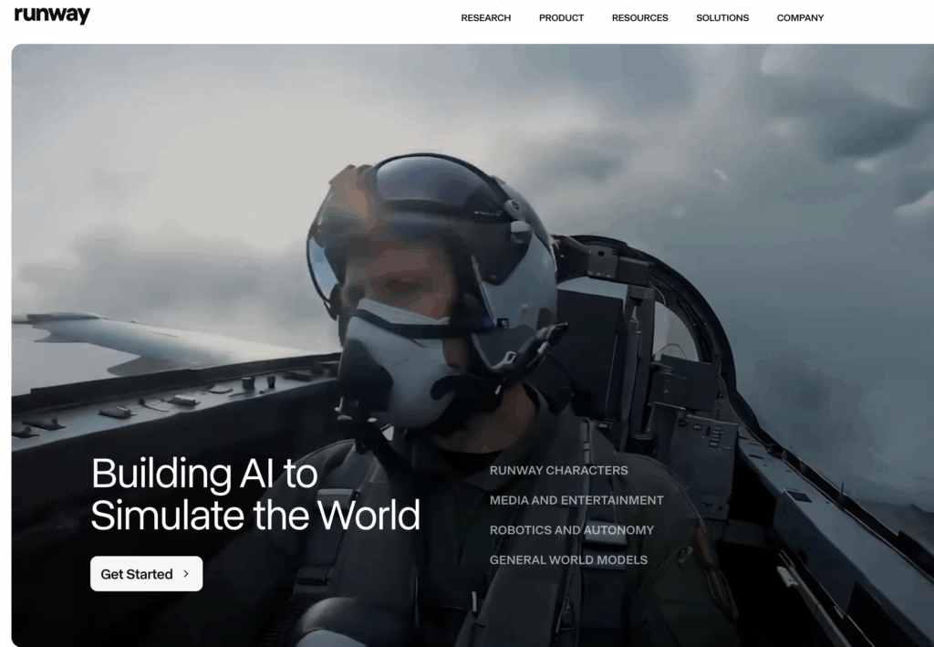 Runway — Popular AI Video Generation Platform