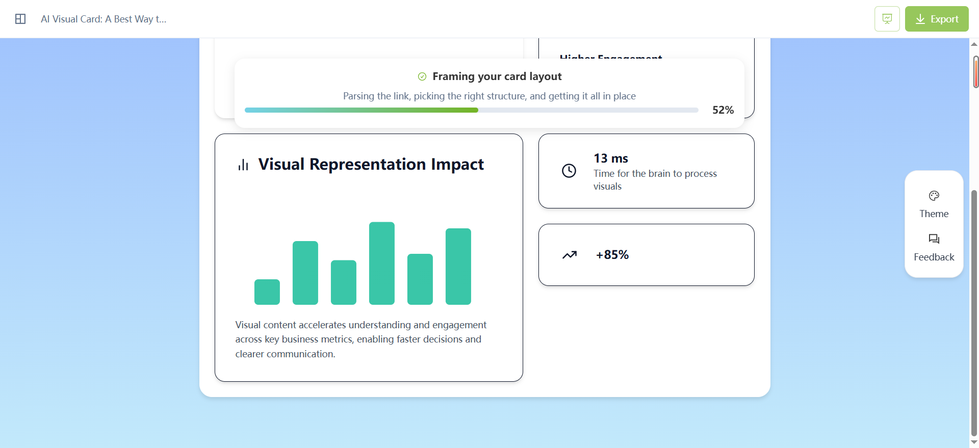 Step 3: Reads the content and shows a preview.