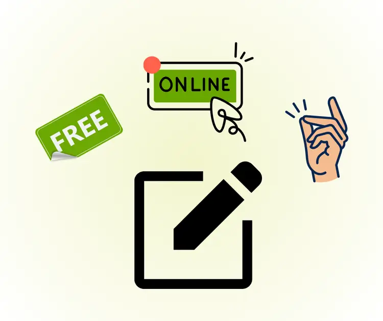 简单、免费的在线编辑，无需登录