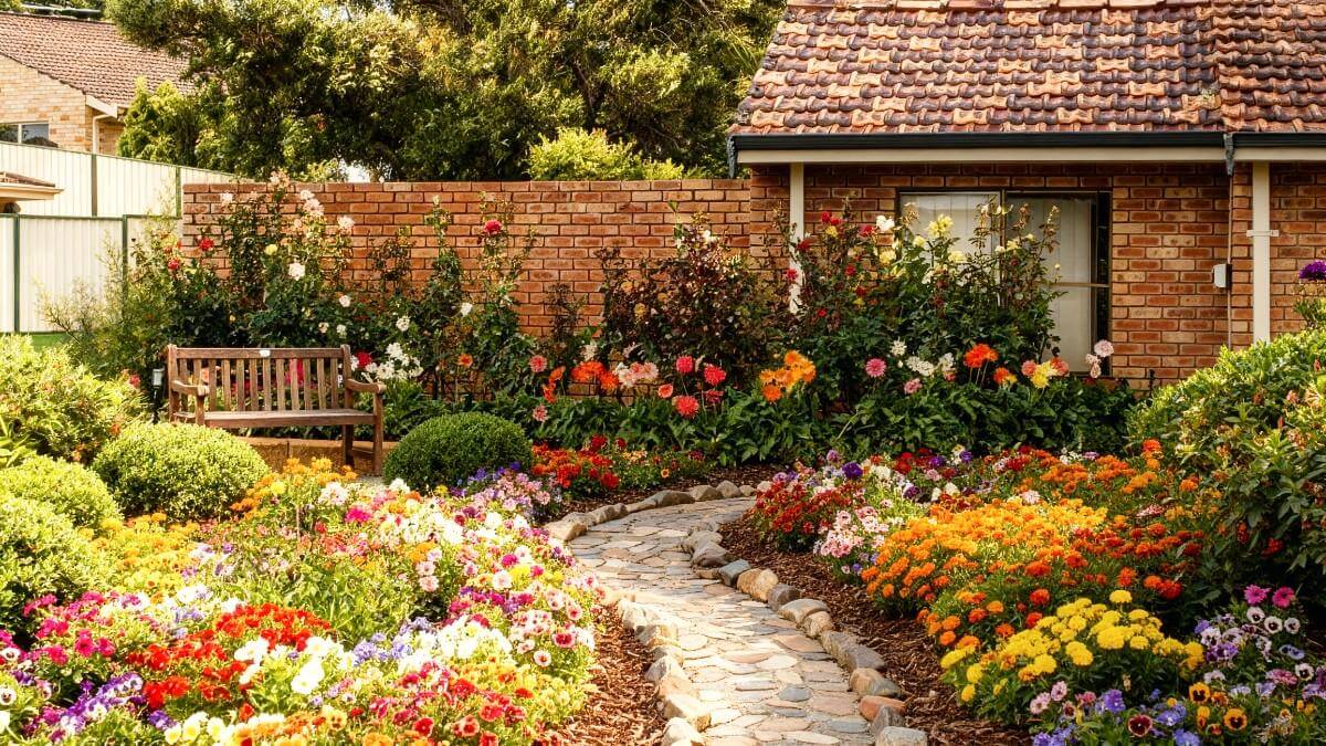 عينة من مولد تصميم الحدائق: حديقة