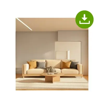 تصميم غرفة المعيشة بالذكاء الاصطناعي: الخطوة 3: الإنشاء والتنزيل - VisualGPT