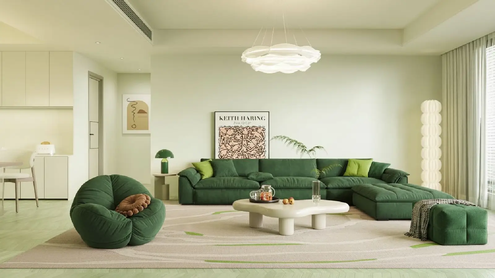 عينة من Paint Color Visualizer: تغيير ألوان الغرفة كاملة