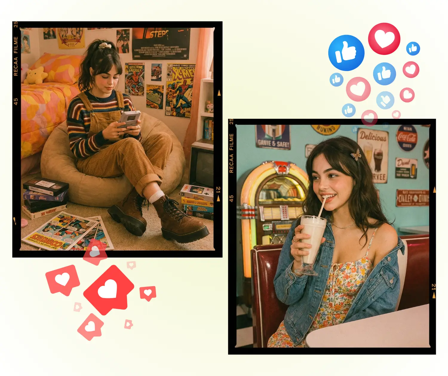 AI Photo Studio：社交媒体的多样风格与服装