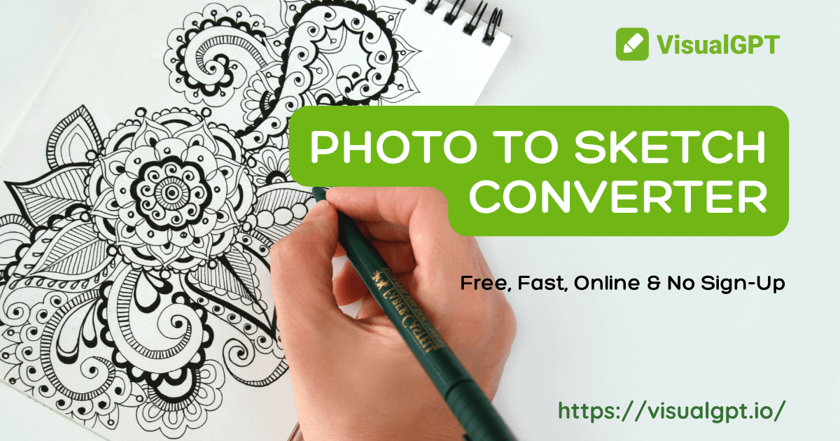 محول الصور إلى رسومات تخطيطية بالذكاء الاصطناعي مجانًا: سريع، عبر الإنترنت وبدون تسجيل
