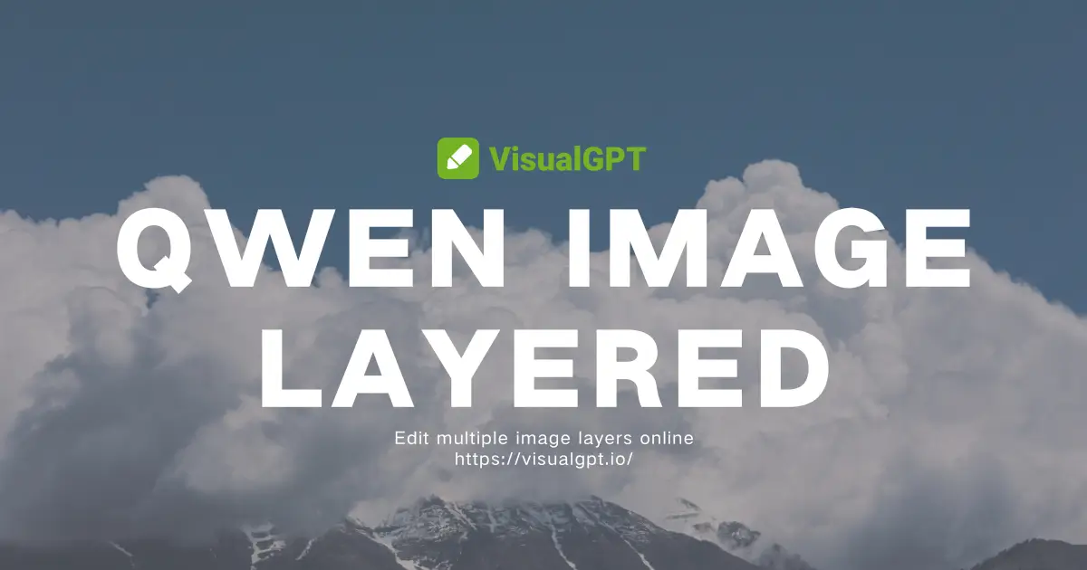 Qwen Image Layered – Free AI layered image generation online