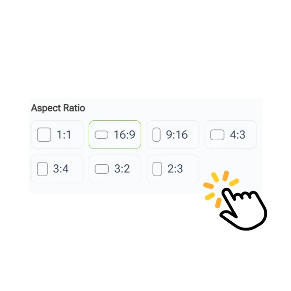 Qwen Image - Schritt 2: Wählen Sie die gewünschte Größe