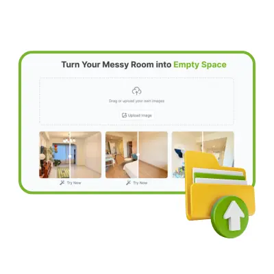 منظف الغرف بالذكاء الاصطناعي: الخطوة 1: ارفع صورة غرفتك المبعثرة