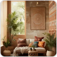 Room Style: بوهيمي - VisualGPT