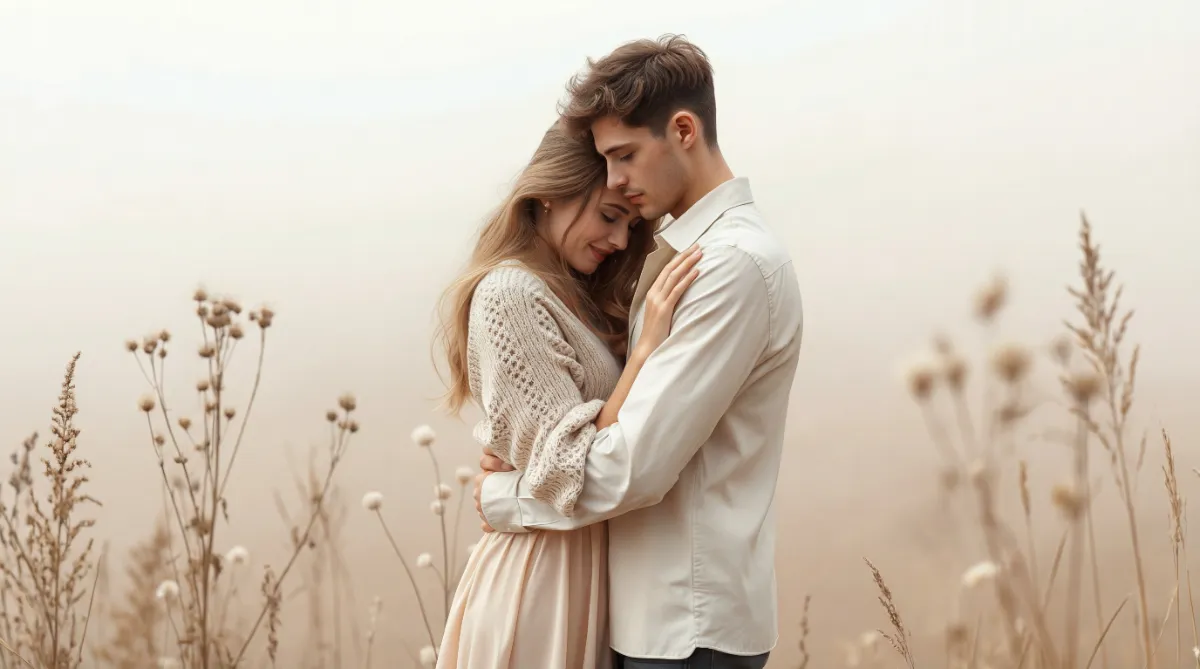 AI情人节背景生成器示例：空灵花园