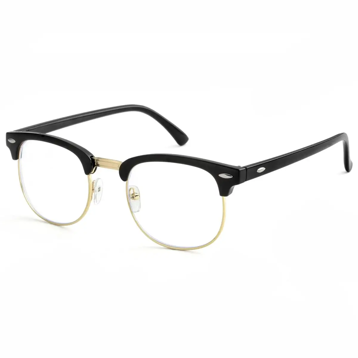 Virtual Try On Glasses, Glasses Style: Semi Rimless